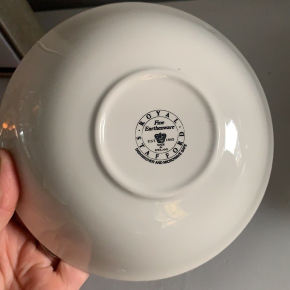 Royal‎ Stafford Portsmouth Luncheon Set Of 3 Coffee Mug Saucer Cereal Bowl - Picture 10 of 14